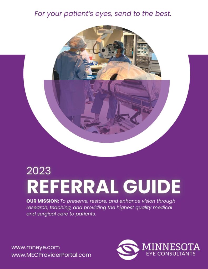 Course Materials & Hotel Information Minnesota Eye Foundation